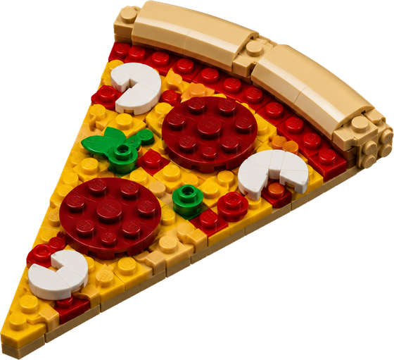 Lego pizza slice